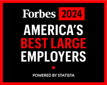 Forbes 2024 America's best large employers powered by statista