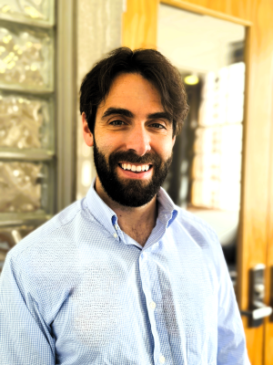 Portrait of Colin Johnson, Assistant Director of Adaptable Resolutions at CU Anschutz