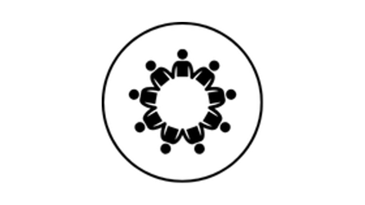Arts and Humanities visual icon in black