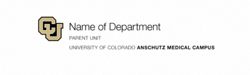 Gif of CU Anschutz Logos