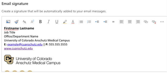 email signature examples for college student