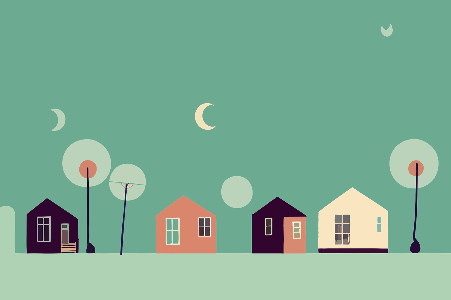 Graphic of Houses